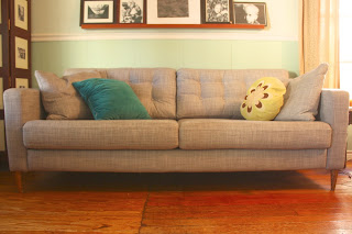 Karlstad Sofa Gets Retro Update