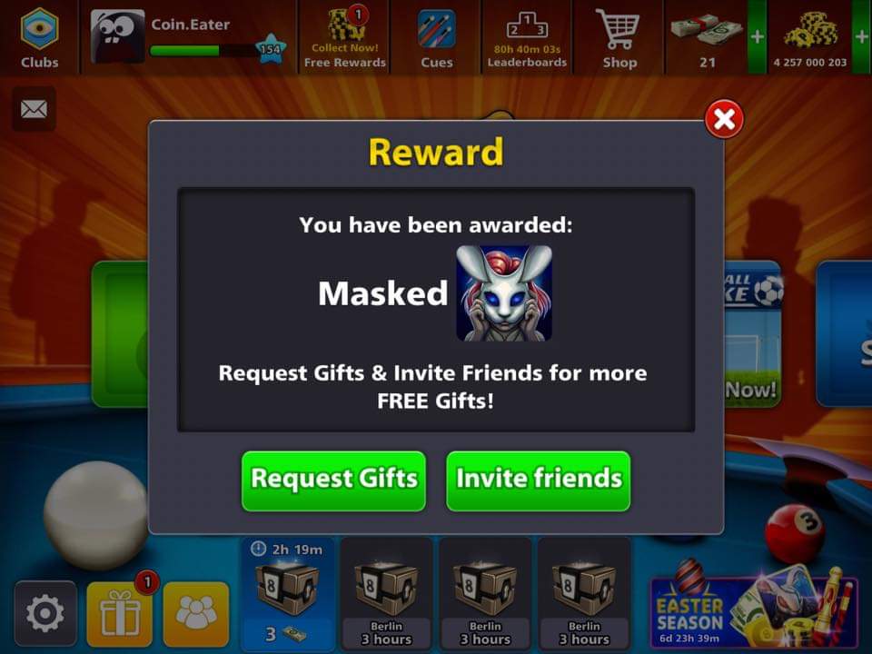 8 ball pool 20 April free gifts Avtar reward link - TECHIE ... - 