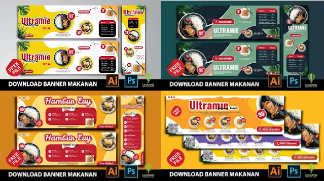 Download Spanduk Makanan Coreldraw Dan Photoshop