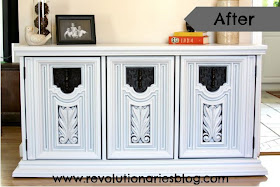 Gray Buffet Makeover