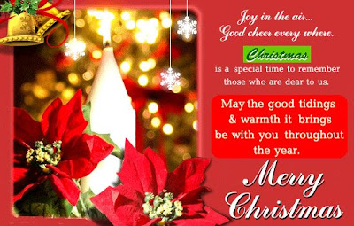 Christmas Message Greeting Card