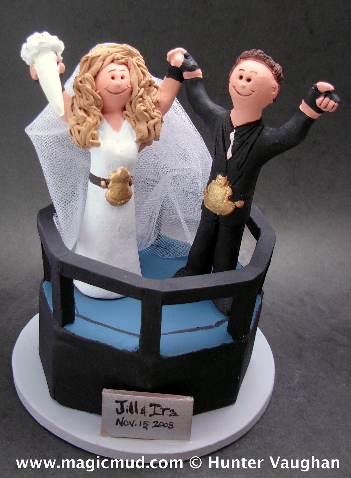 custom wedding  cake  toppers  VIDEO WWE and Wrestlers 