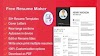 Free resume maker CV maker templates formats app