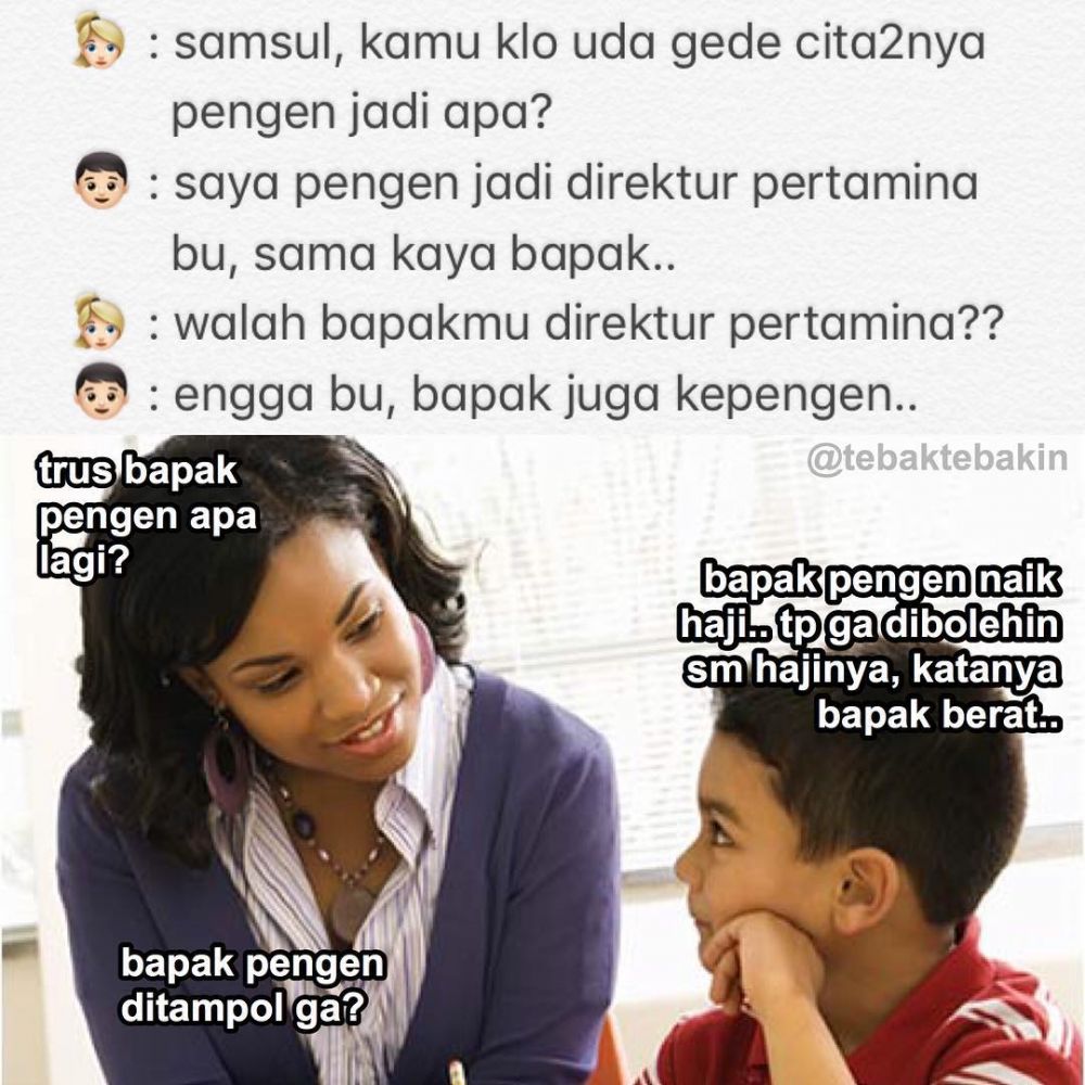 10 Meme Lucu 'Obrolan Nggak Nyambung' Ini Kocaknya Over 