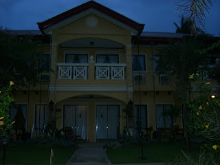 the mansion villa at dawn