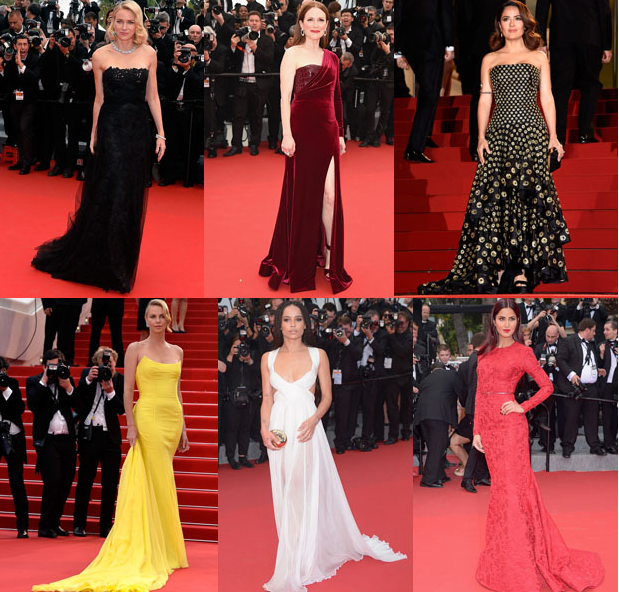 The Cannes film festival leading ladies