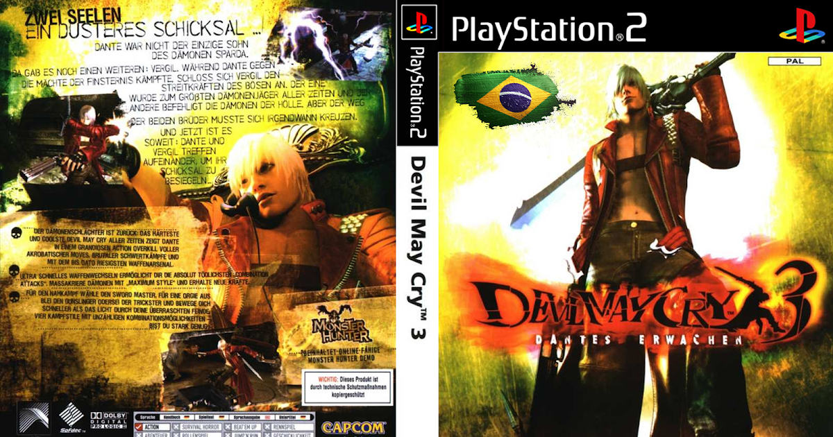 Devil May Cry 3 PT-BR 100% LEGENDADO - PS2 ISO RIP 