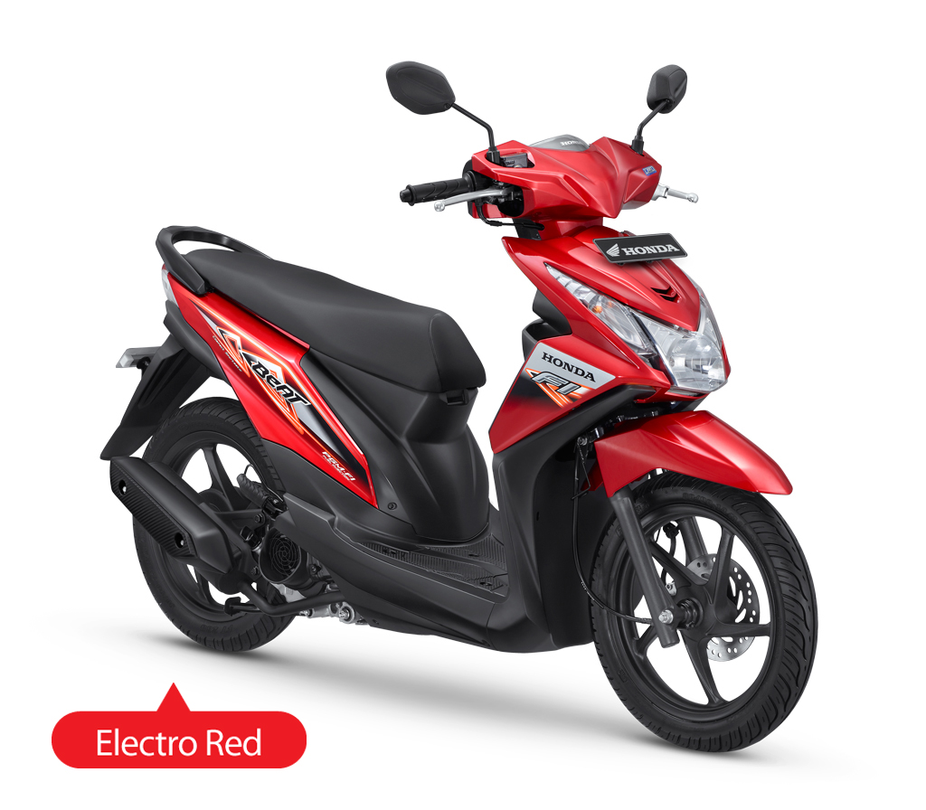 Delta Motorindo Harga Dan Spesifikasi Honda BeAT FI CW Electro Red