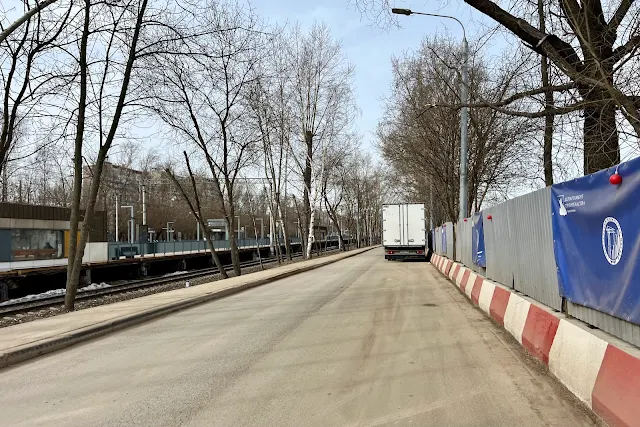 Проектируемый проезд № 2176, железнодорожная станция МЦД Дегунино Проектируемый проезд № 2176, железнодорожная станция МЦД Дегунино