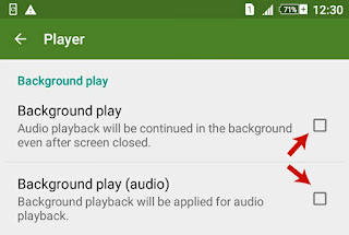 Background Playback for Audio/Video