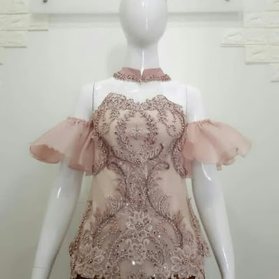 Model Kebaya Rose Gold Terbaru