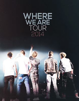 Pôster da Where We Are Tour da 1D