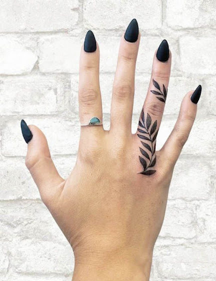 #uniquefingertattoo