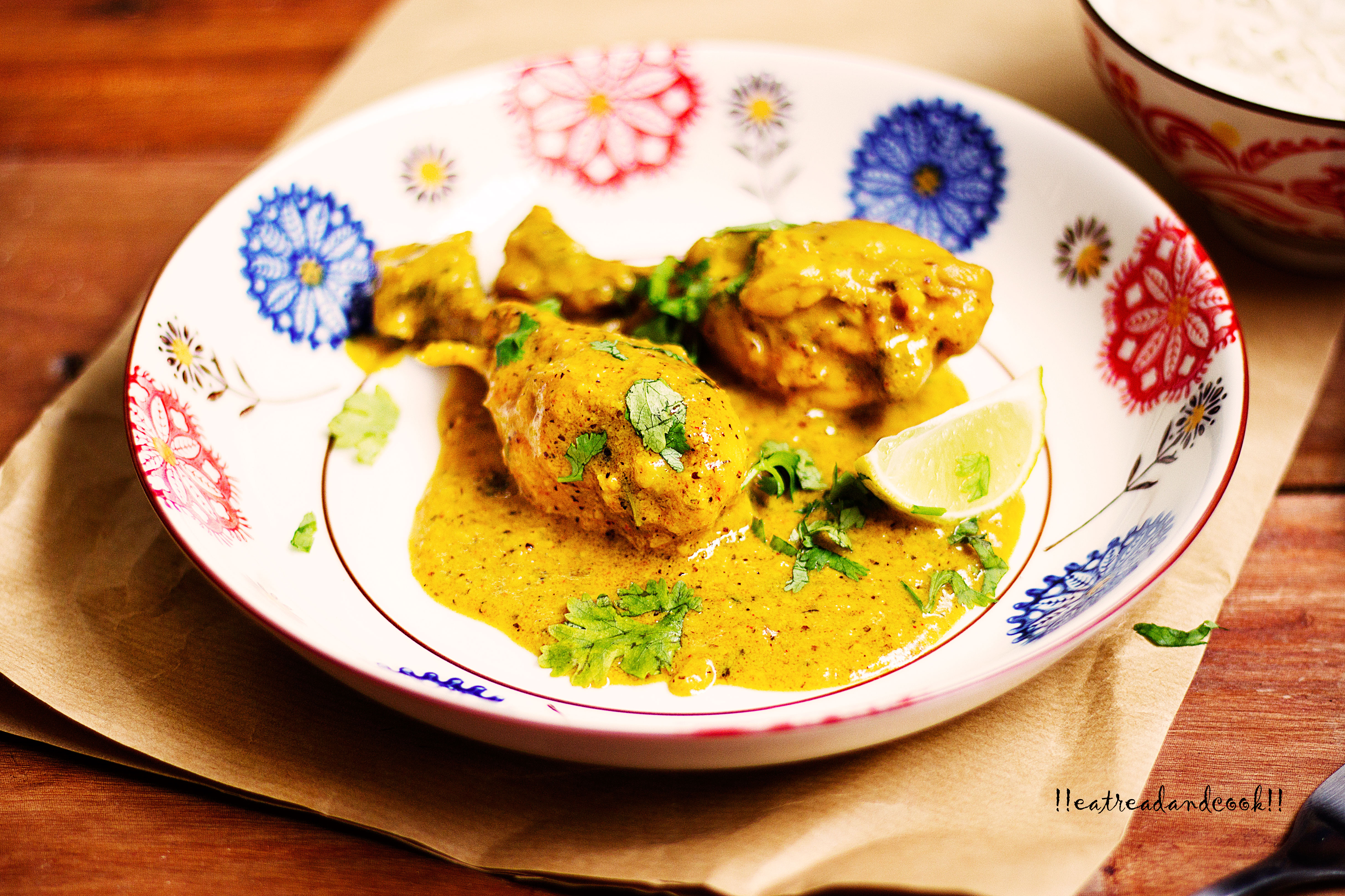 how to make Kasundi Murgi / Chicken in a Bengali Mustard based Gravy recipe and preparation