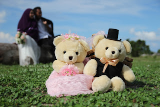 Prewedding Surya dan yuli di pantai tanjung tinggi