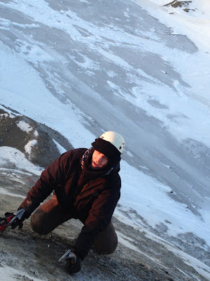 Nome Alaska ice climbing