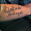 Script Tattoos On Arm : Arm Writing Tattoos | The Arts / This can also look great as the bicep is a.