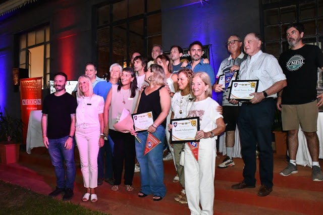 Azcué participó de la Celebración del Centenario del Concordia Tenis club