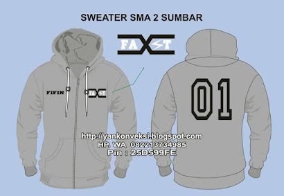 SWEATER KELAS SMA