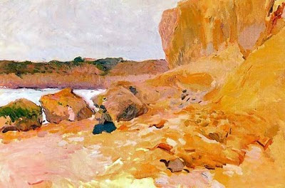 Costa de Mallorca, Joaquín Sorolla y  Bastida, Joaquín Sorolla, Paisajes de Joaquín Sorolla, Impresionismo Valenciano, Joaquín Sorolla Bastida