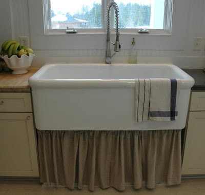 Farmer Sink Kitchen on Beautiful Blue With A Farm Sink At Pink Wallpaper