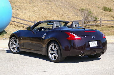 2010 Nissan 370Z Roadster Rear Angle View
