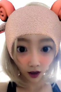 snsd taeyeon snapchat