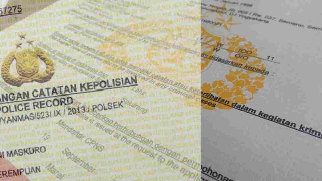 Cara Membuat SKCK Online Untuk melamar Kerja