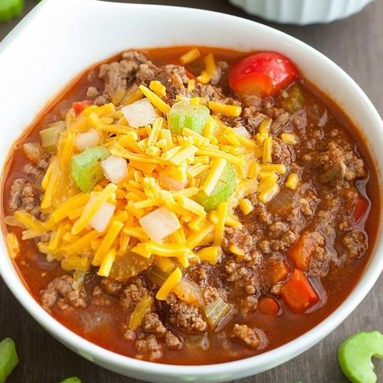 Low Carb Chili #Diet #Recipes