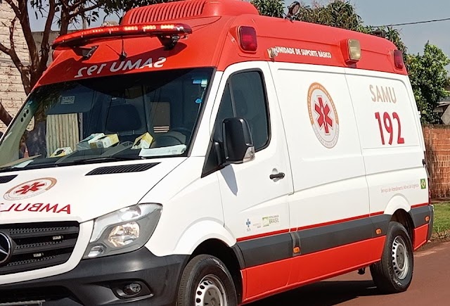  Indivíduo é atingido por raio durante tempestade em Campo Mourão.