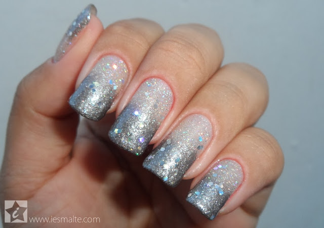 Especial Ano Novo - Unha Decorada Glitter Esponjado