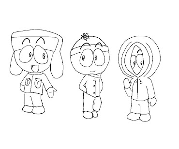 #5 Kenny McCormick Coloring Page