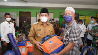 Plt Wali Kota Tanjungbalai Bersama Forkopimda Serahkan Bantuan Korban Kebakaran