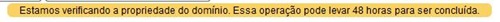 Propriedade sendo verificada