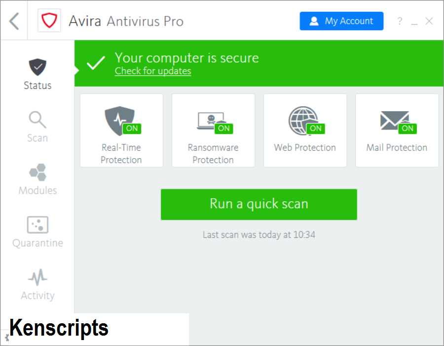 Avira Antivirus Pro Download Gratis | Kenscripts