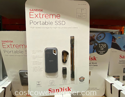 Back up, store and transfer files easily with the SanDisk Extreme Portable SSD