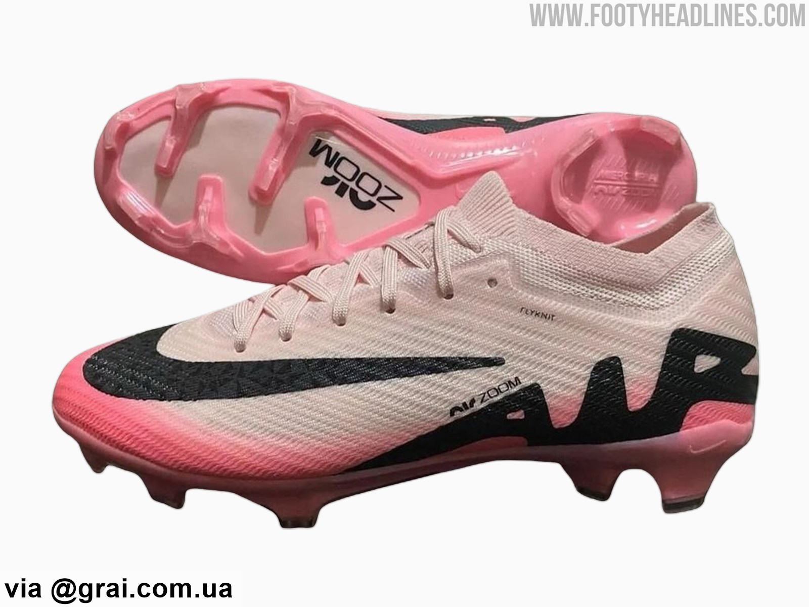 First-Ever Pale Pink Nike Mercurial 'Brilliance' Boots Leaked - New  Pictures - Footy Headlines