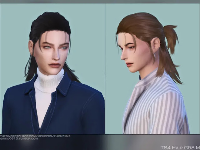 30 Must Have Male Alpha Cc Hair Long And Medium Hair Sims 4 Noob Talks💎