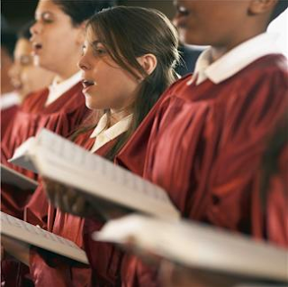 Singing choir