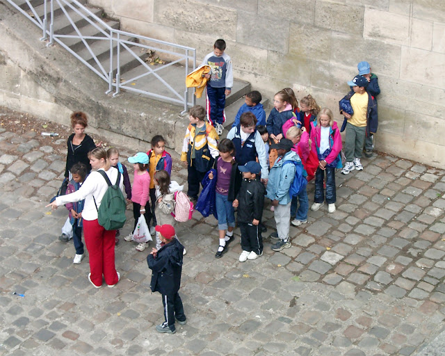 Kids at Port Debilly, Port Debilly, Quartier de Chaillot, 16th arrondissement, Paris