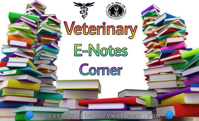 Veterinary Notes PDF.