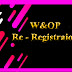 W & OP Re-Registration (Easy Guidelines in Three Languages / மும்மொழிகளிலும் இலகுவான வழிகாட்டல்) 