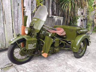 Classic Military Motorcycle ... Amazing!!