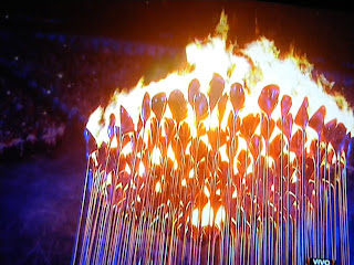 Olympic Torch 2012 Ceremony