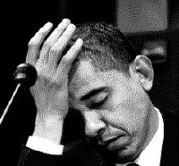 Obama looking tired