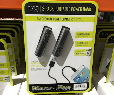 Power your device with the Tylt Battery Charger