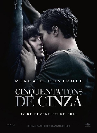 Cinquanta sfumature di grigio (Fifty Shades of Grey, USA 2015) - poster Brasile