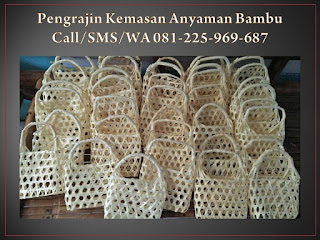 WA 081225969687 Pengrajin Kemasan Anyaman  Bambu  Bandung 