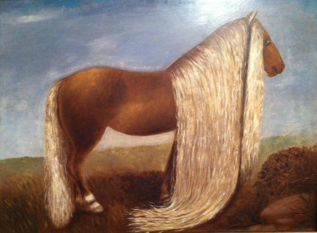 American Folk Art Cooperstown The Horse With The Longest Hair