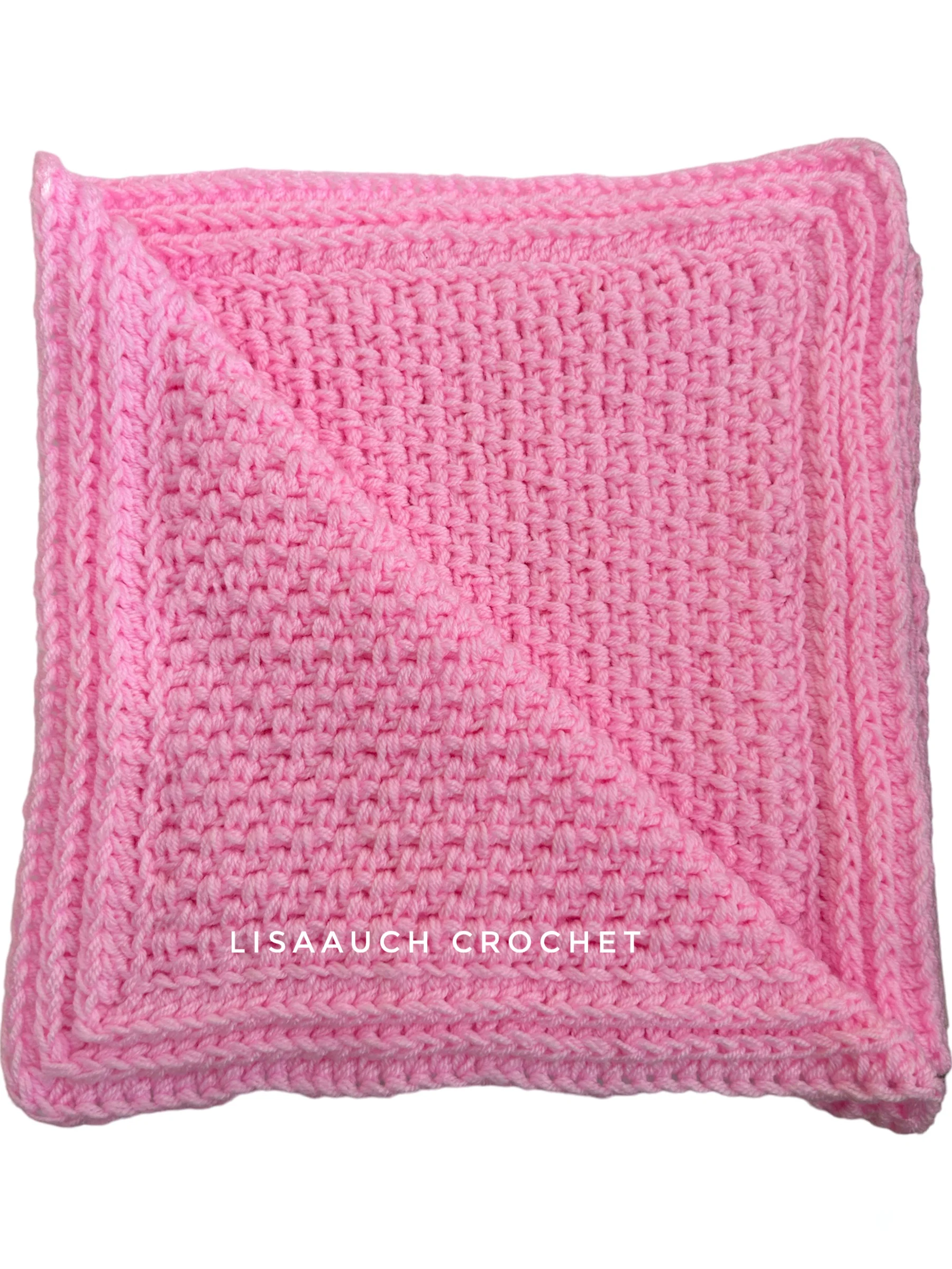 easy baby blanket crochet pattern free